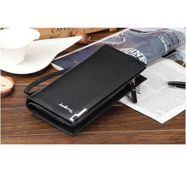 KRON Balenberry Executive Long Wallet - Multi-Card Holder & Mobile Pocket